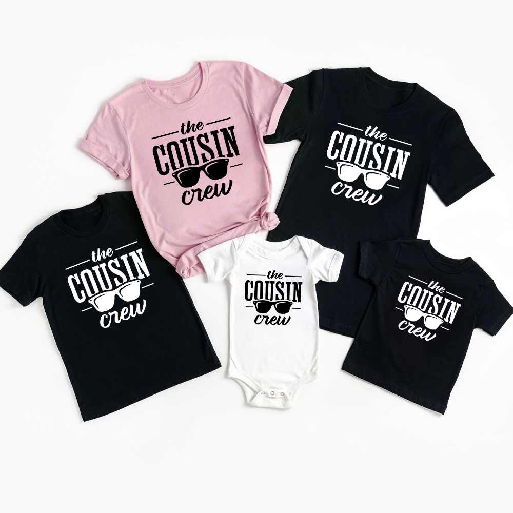 New To The Cousin Crew Family Matching Shirts