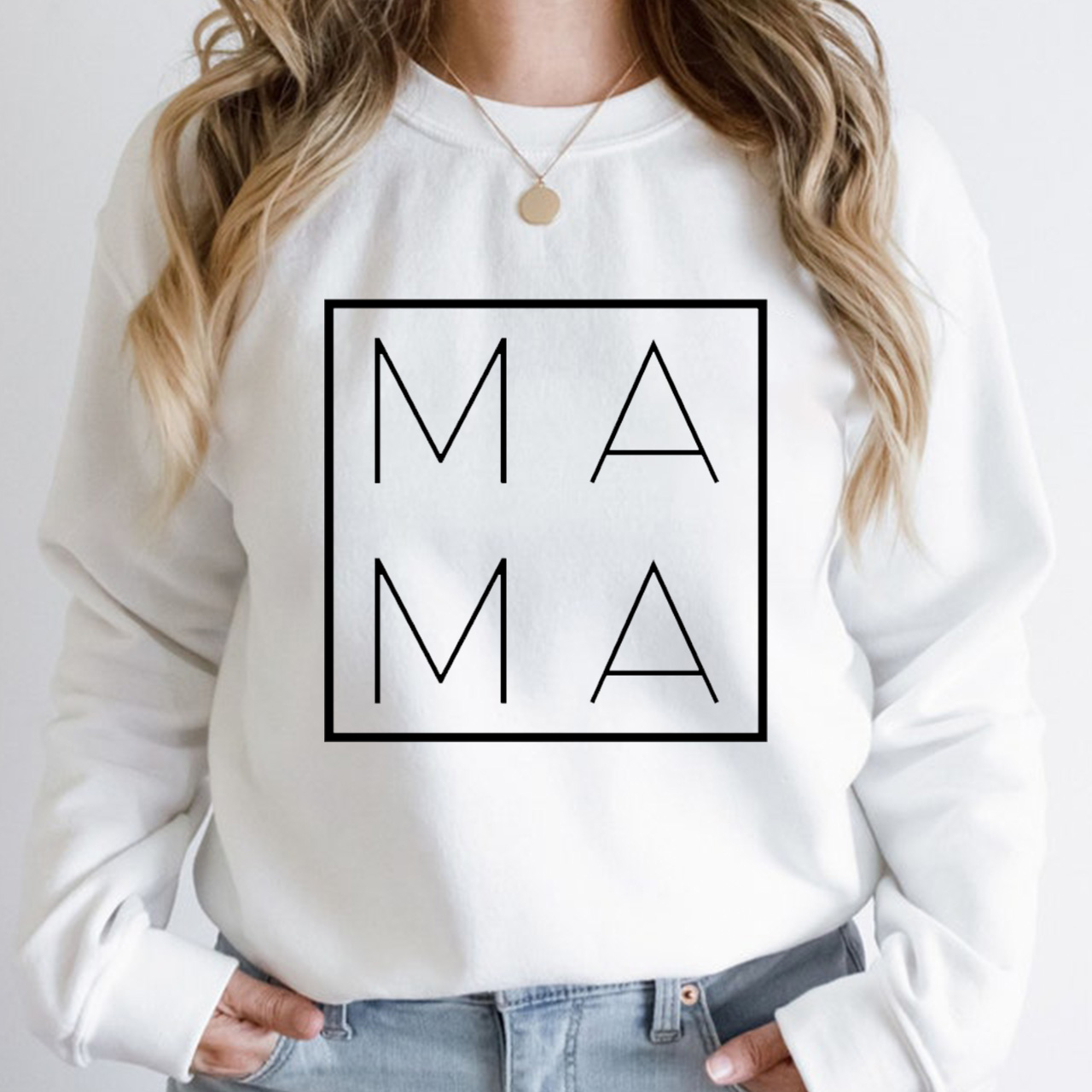 Simple Design MAMA Gifts Sweatshirt