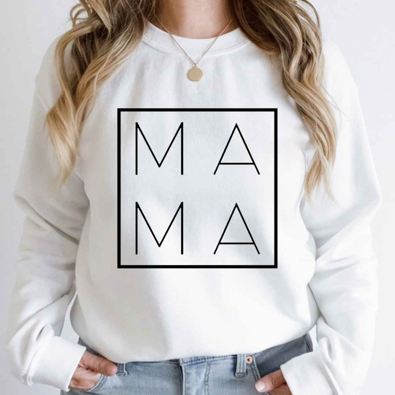 Simple Design MAMA Gifts Sweatshirt