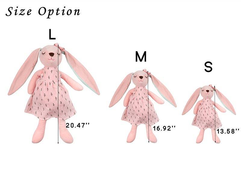 Personalised Embroidered Easter Bunny Toy