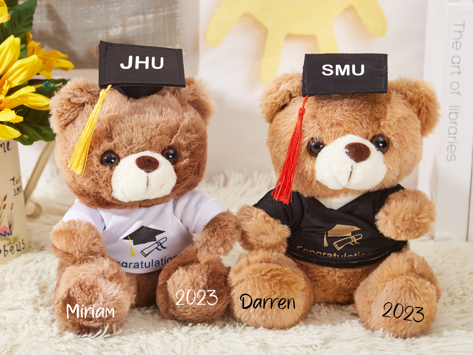 Personalized Keepsake Plush Graduation Bear Gift 