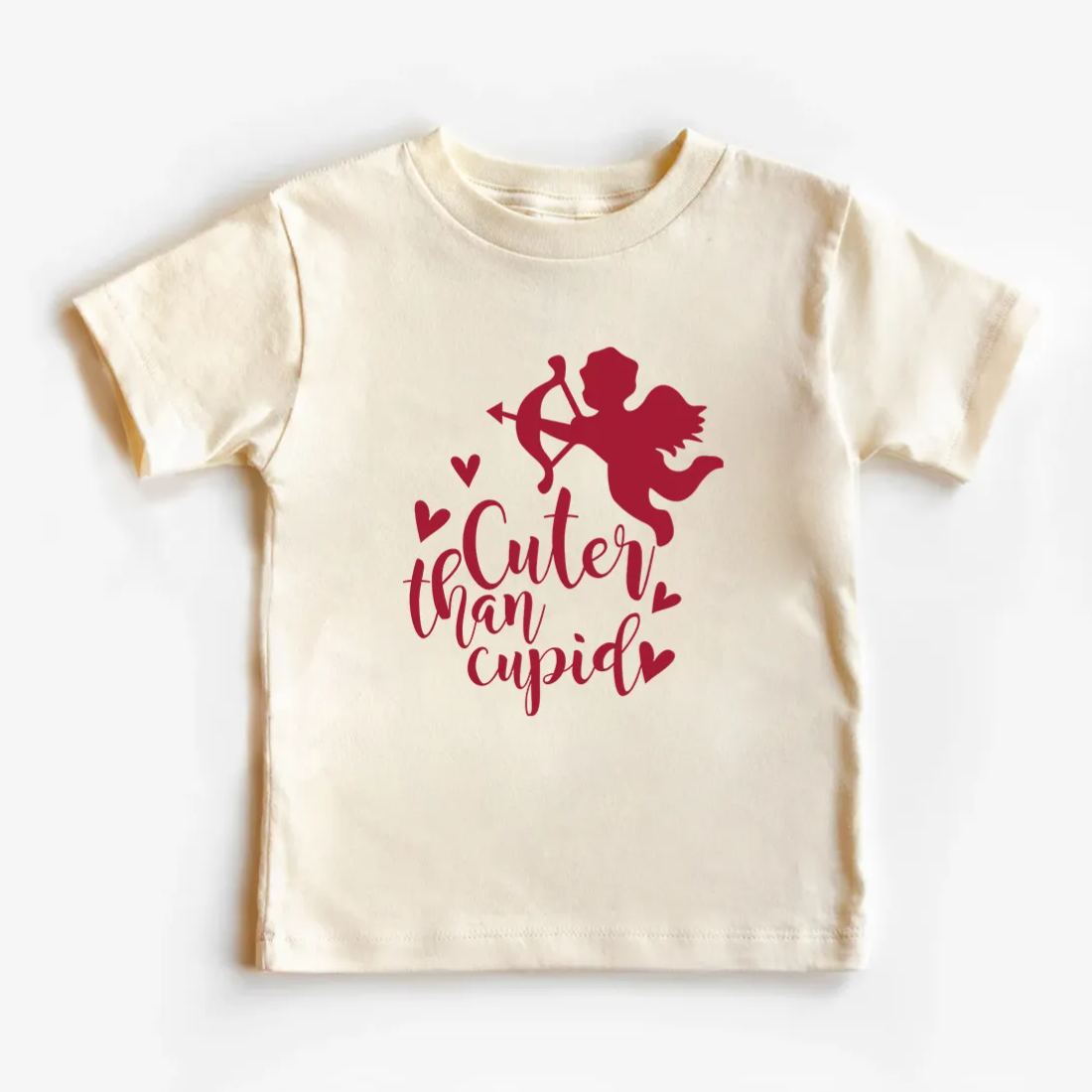 Cuter Than Cupid Valentine Kids Shirt