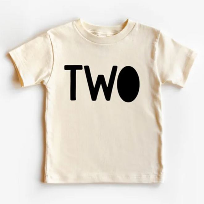 Two Second Birthday Shirt For Baby