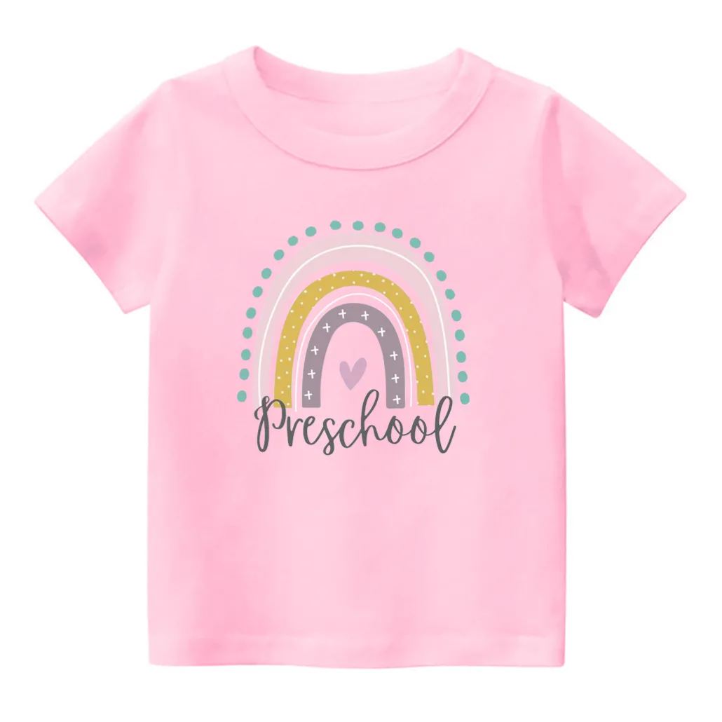 Rainbow Preschool Color Shirt