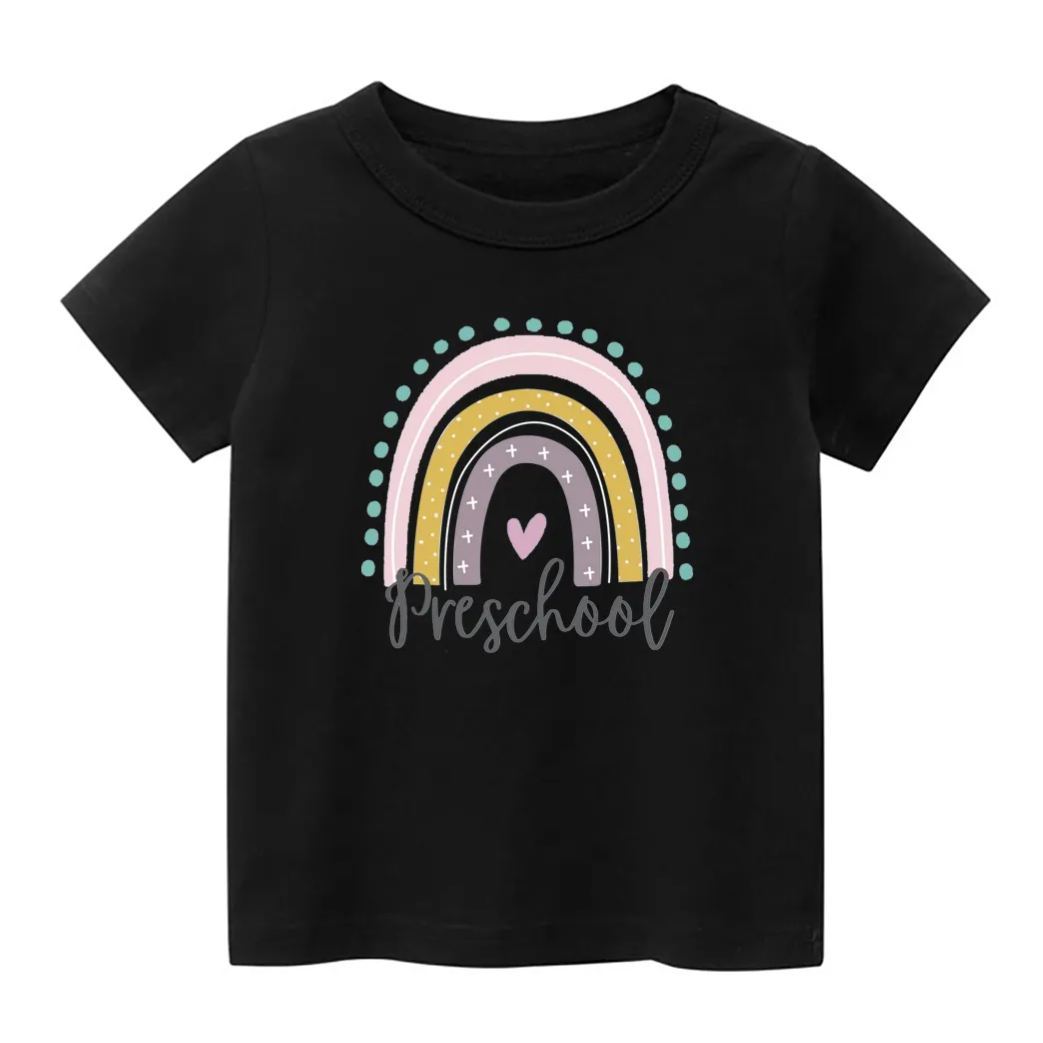 Rainbow Preschool Color Shirt