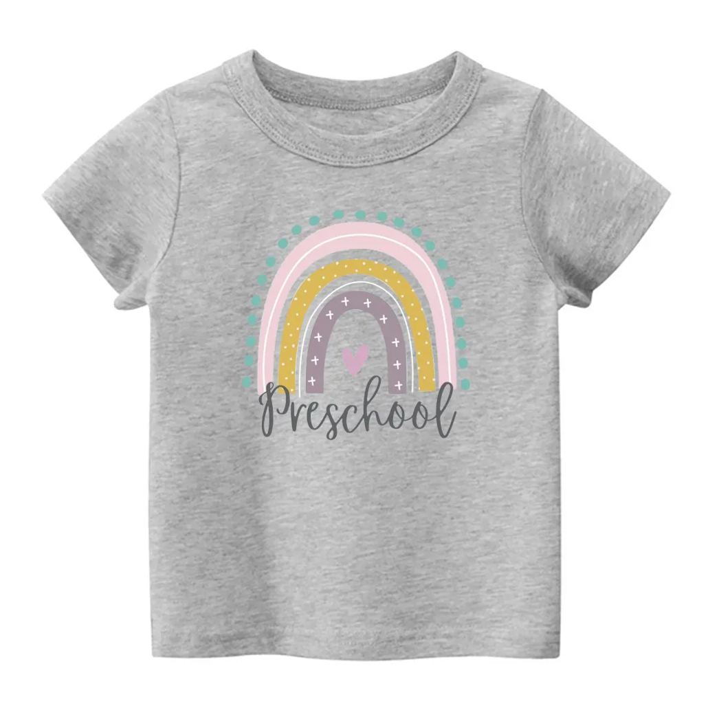 Rainbow Preschool Color Shirt