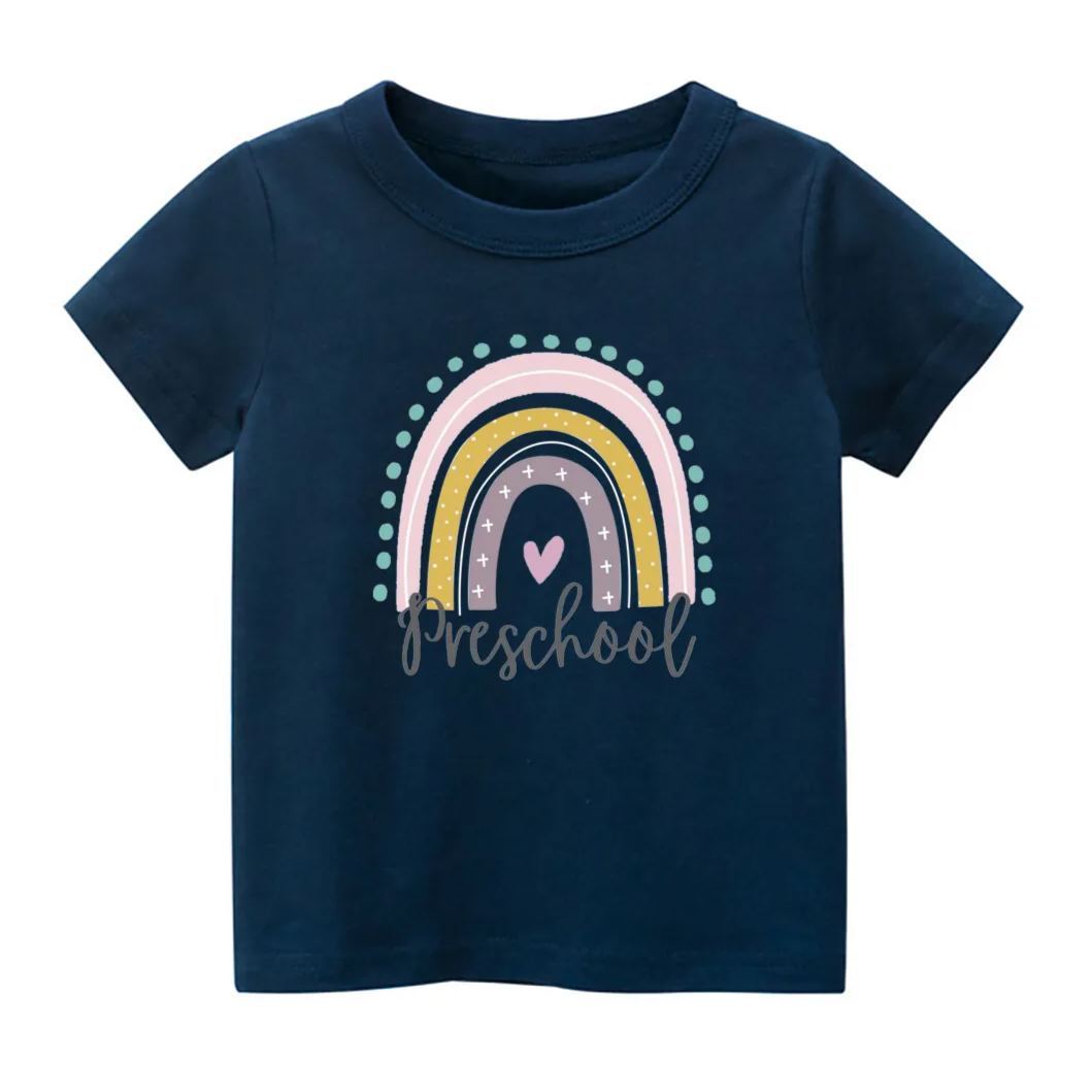 Rainbow Preschool Color Shirt