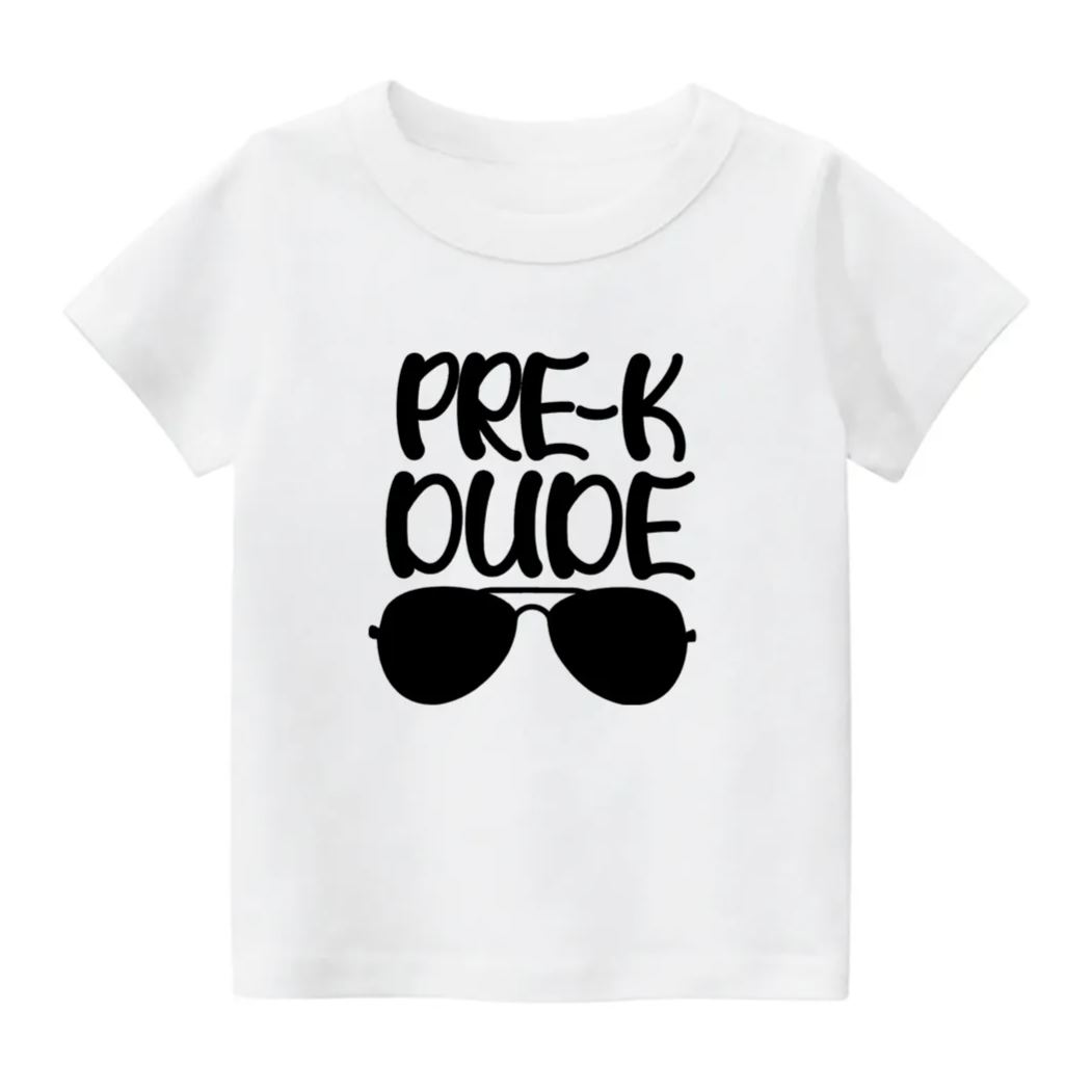 Personalized Pre-k Shirt First Day Of School