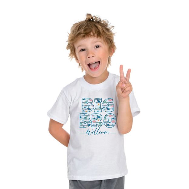 [Copy]Personalized Journeys Siblings Family Matching Shirt