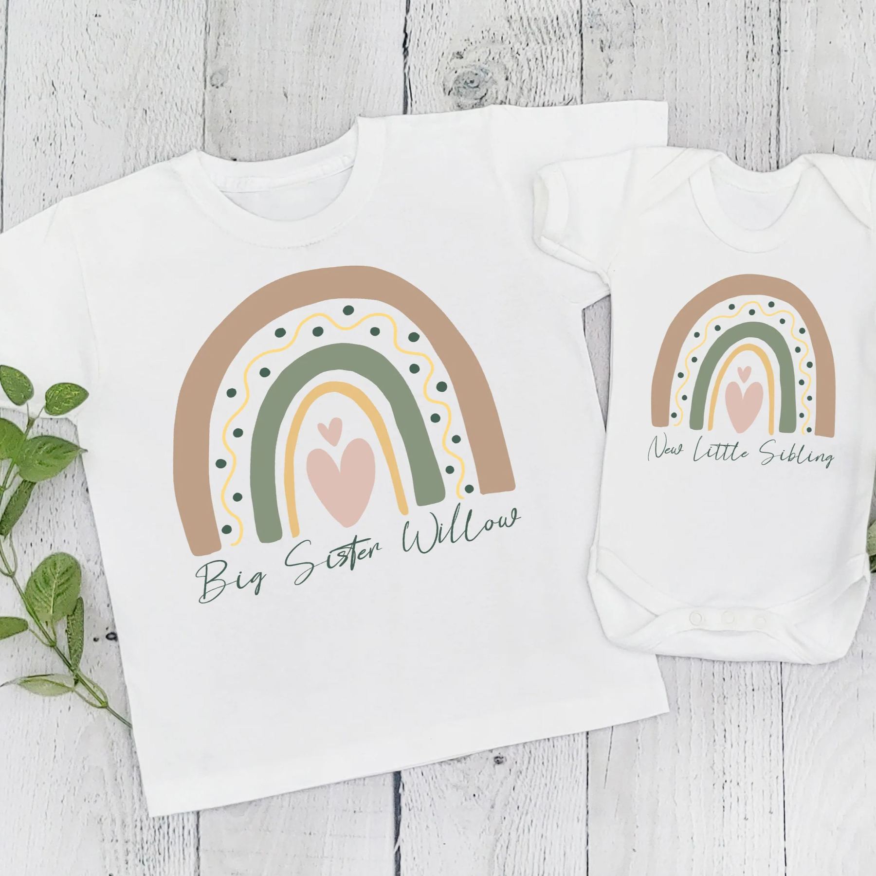 New Little Siblings Family Matching Shirt