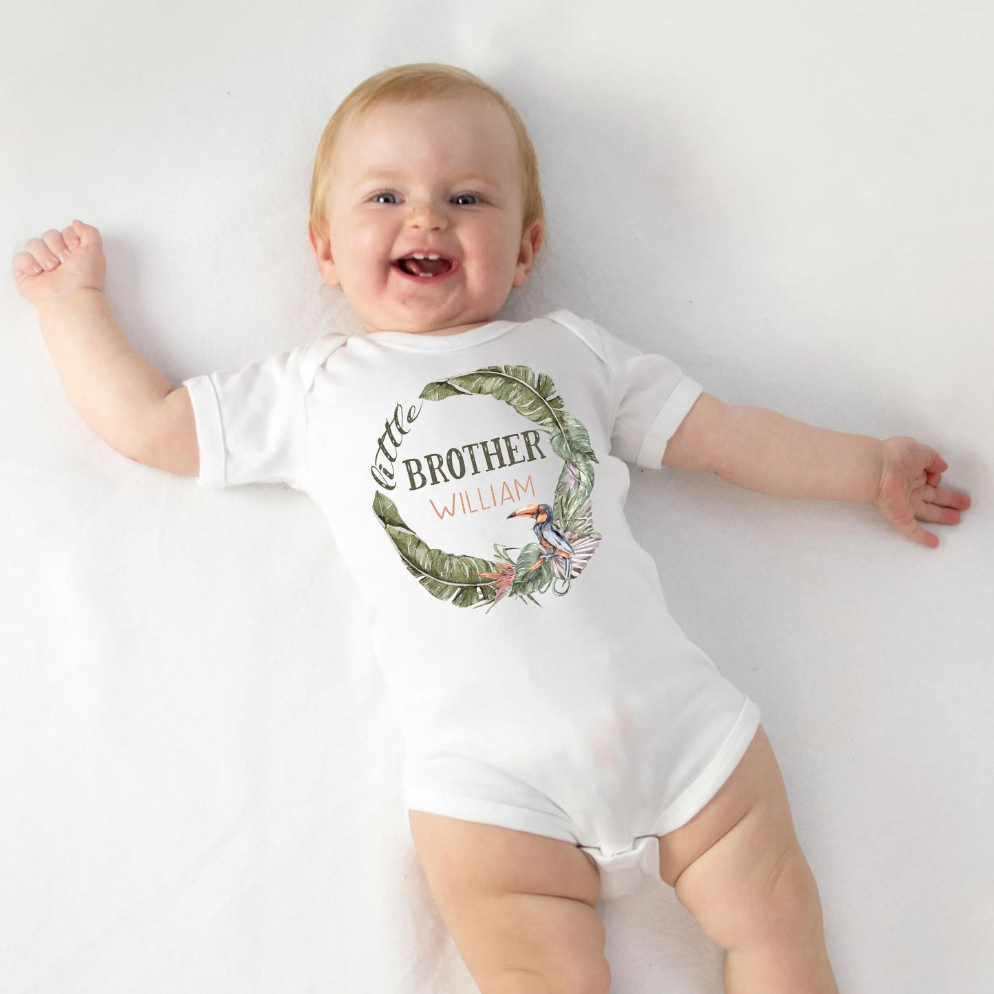 [Copy]Rainbow Flowers Siblings Family Matching Shirt