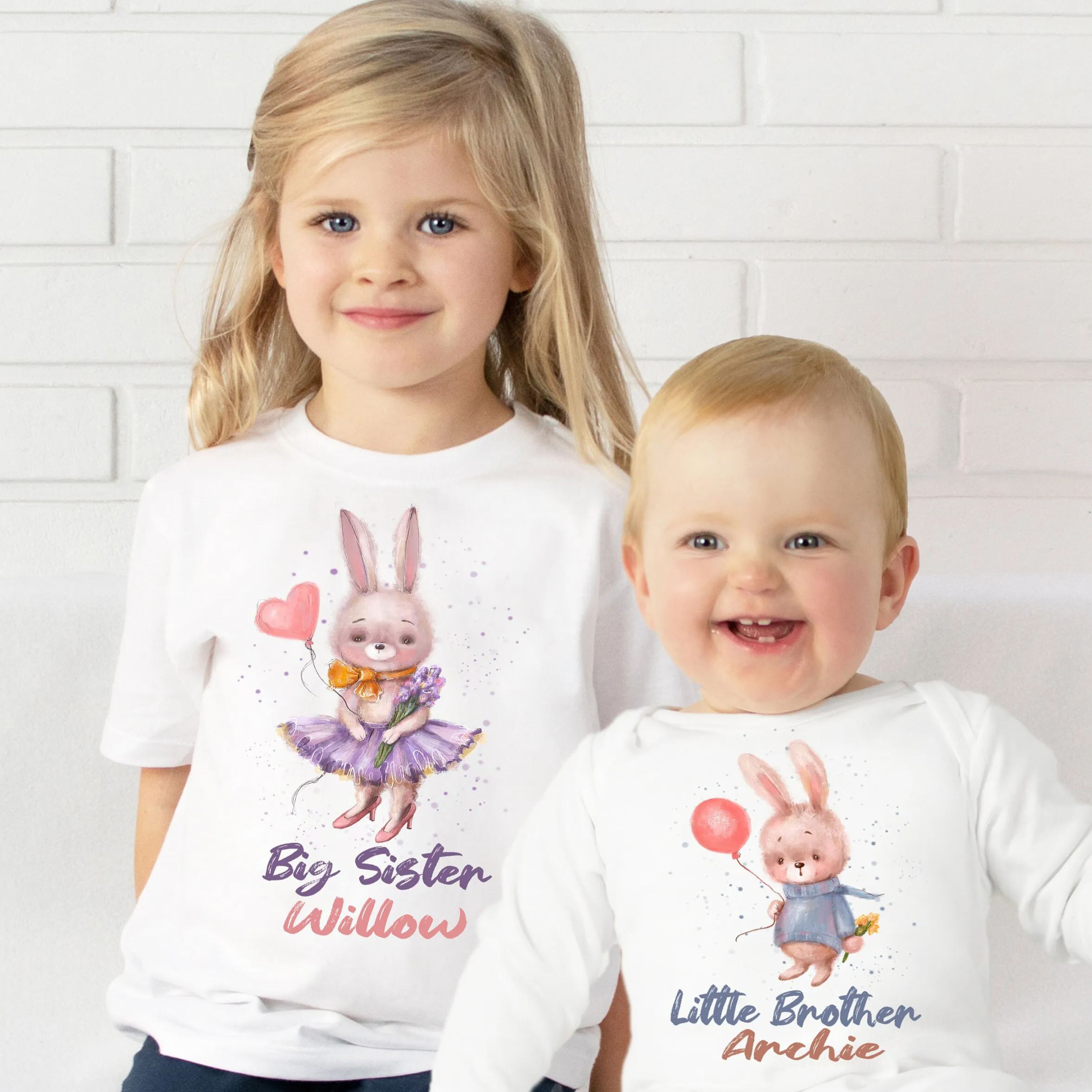 Big brother little hot sale brother matching easter outfits