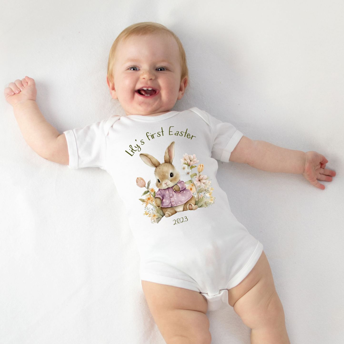 [Copy]Cute Bunny Rabbits Siblings Family Matching Shirt