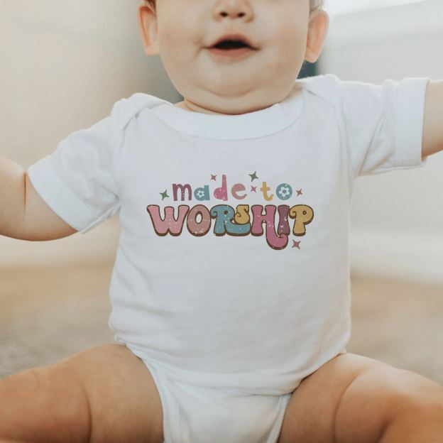 [Copy]He Is Risen Bodysuit For Baby
