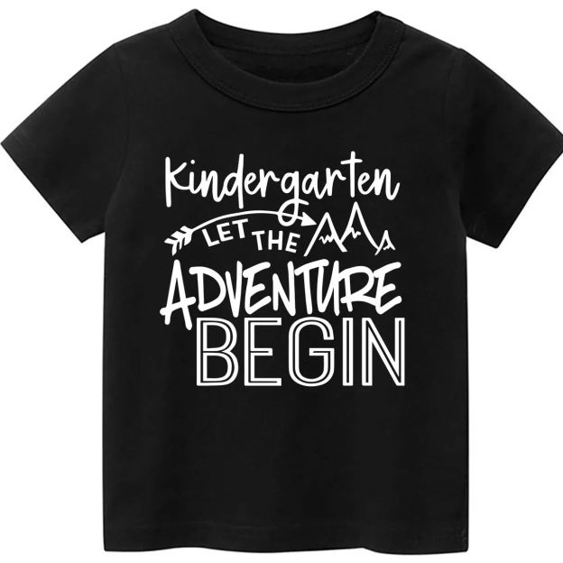 Rainbow Hello Kindergarten-School Shirt For Kids