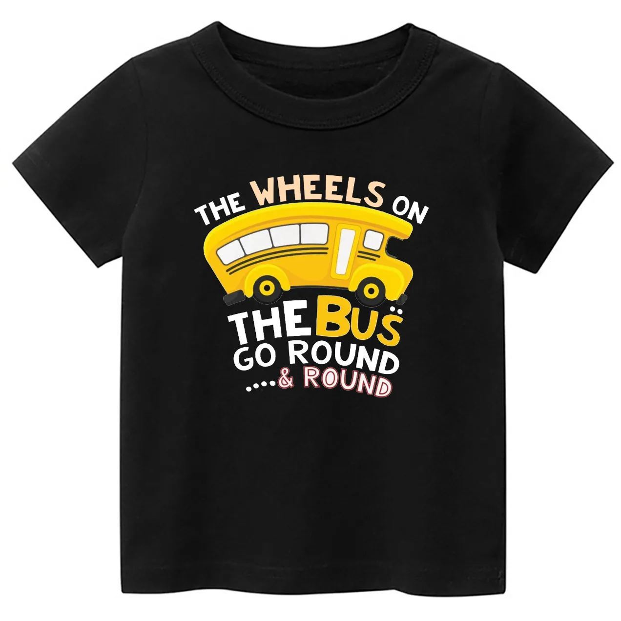 The WHEELS On The BUS Kids Shirt