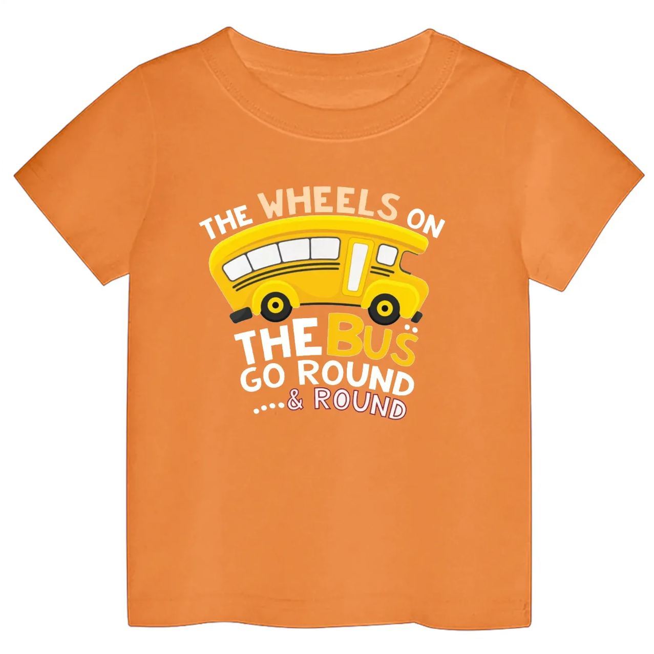 The WHEELS On The BUS Kids Shirt