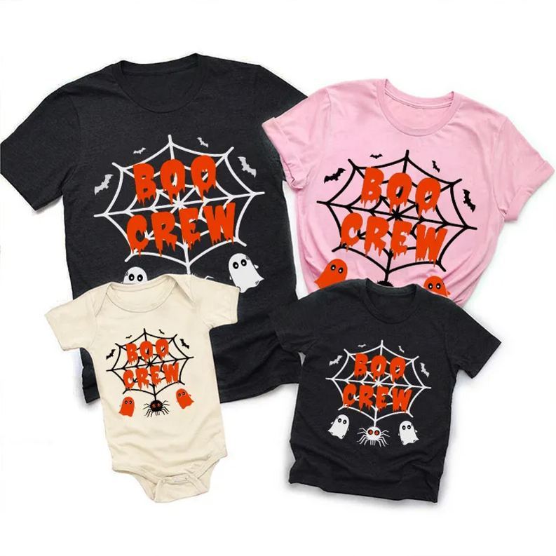 Group Halloween Party Family Matching T-Shirts