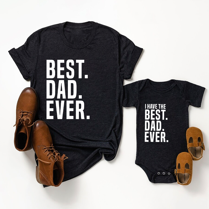 Dad&Dad's Little Man T-Shirts For Dad And Me