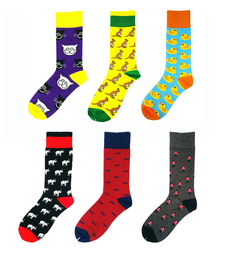 Gray Soldier Trendy Tube Socks