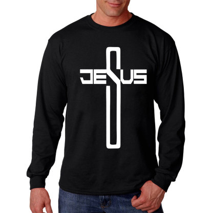 Jesus Cross Long Sleeve Tee
