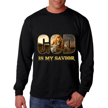 Jesus Is My Savior Long Sleeve Tee