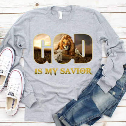 Jesus Is My Savior Long Sleeve Tee