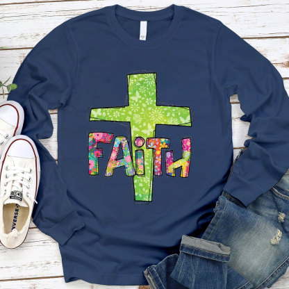 Christian Clipart  Long Sleeve T-Shirt