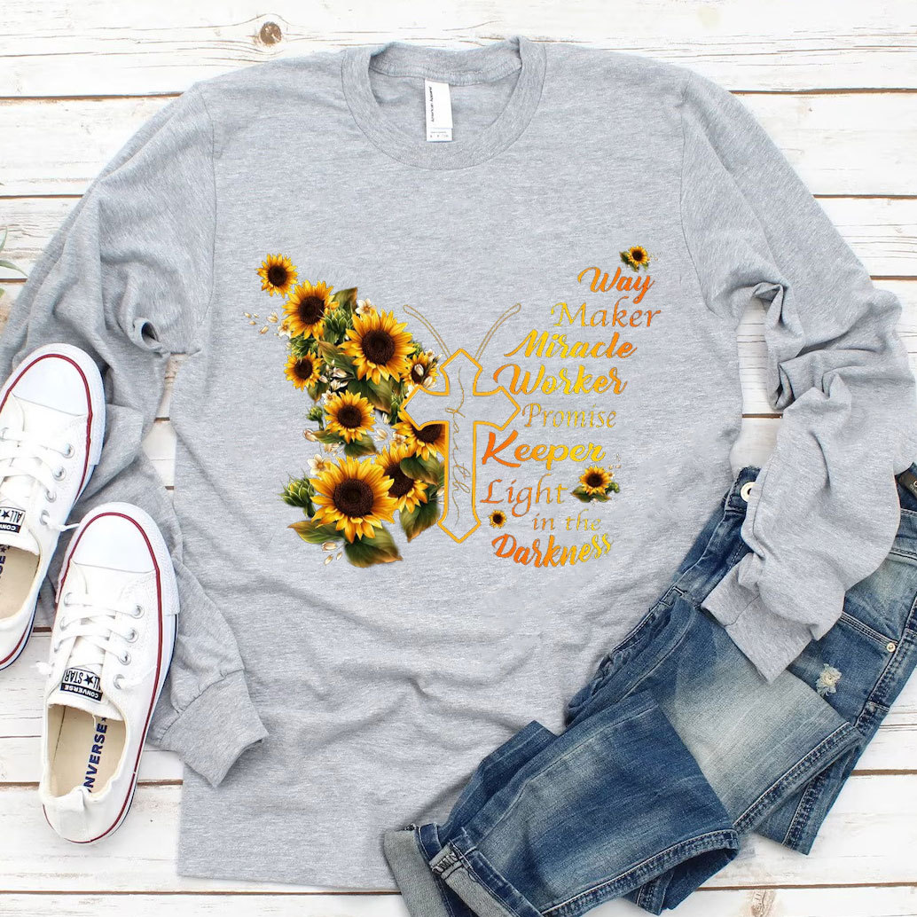 Way Maker Miracle Worker Promise Long Sleeve Tee