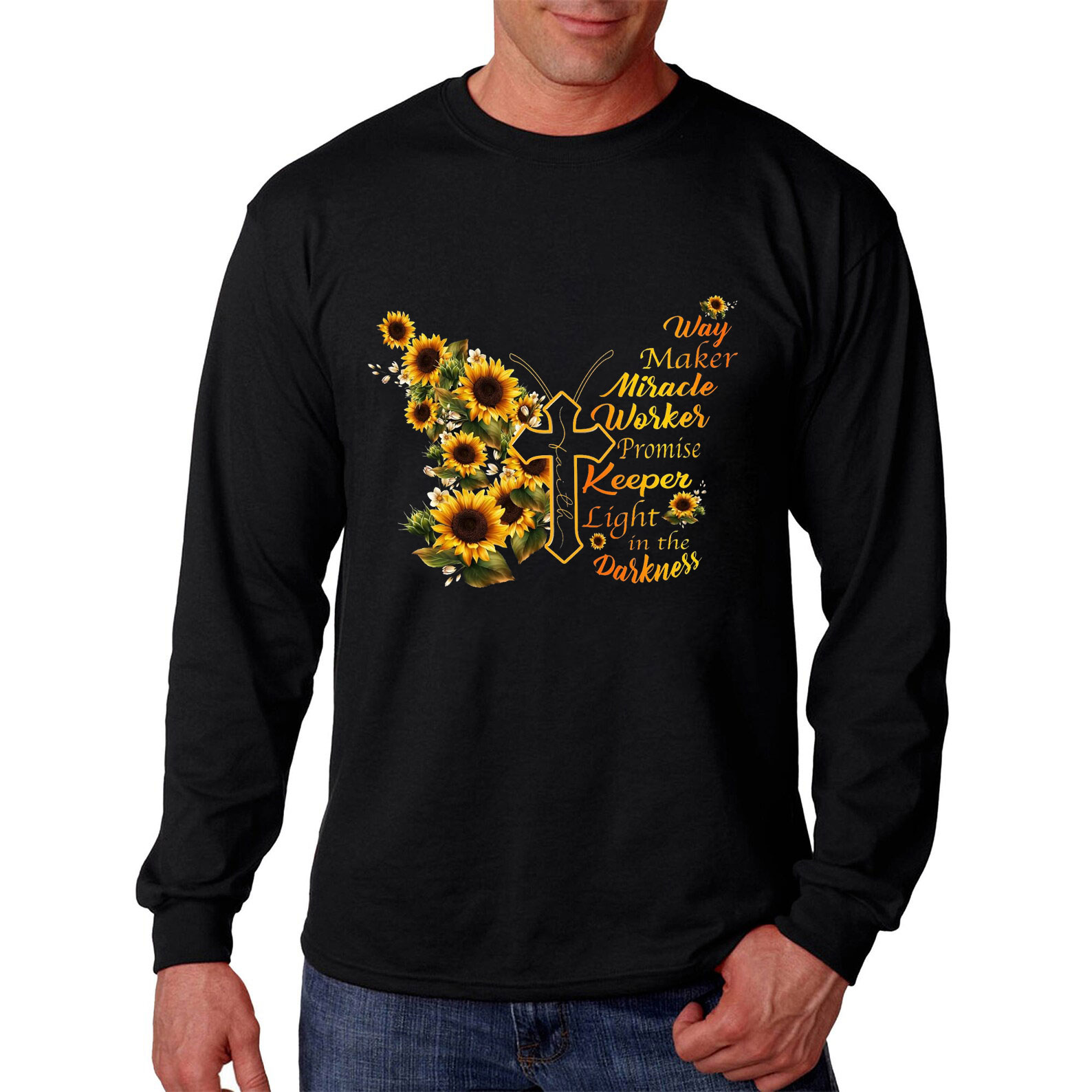 Way Maker Miracle Worker Promise Long Sleeve Tee