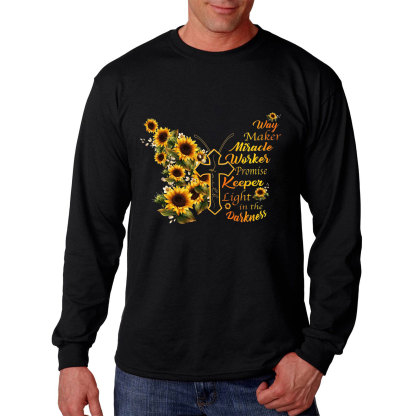 Way Maker Miracle Worker Promise Long Sleeve Tee