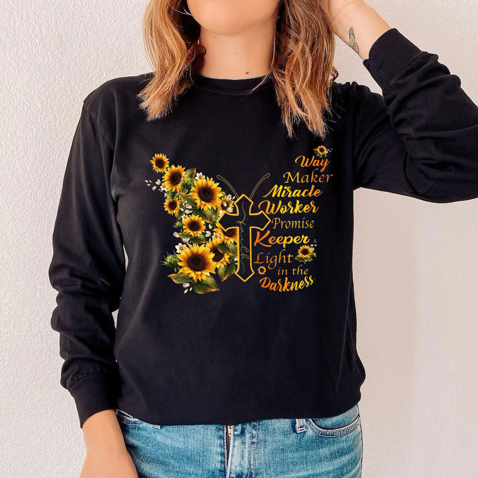 Way Maker Miracle Worker Promise Long Sleeve Tee