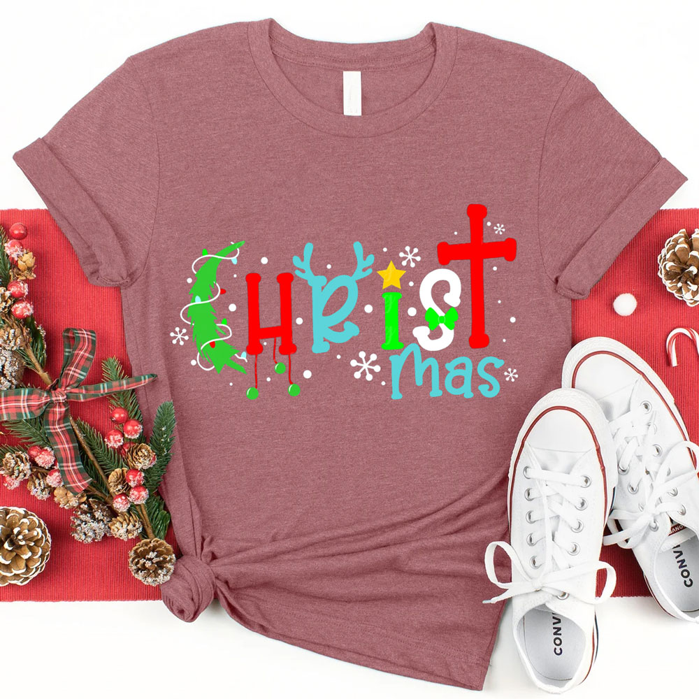 Christ Mas Holiday Christian Christmas T-Shirt