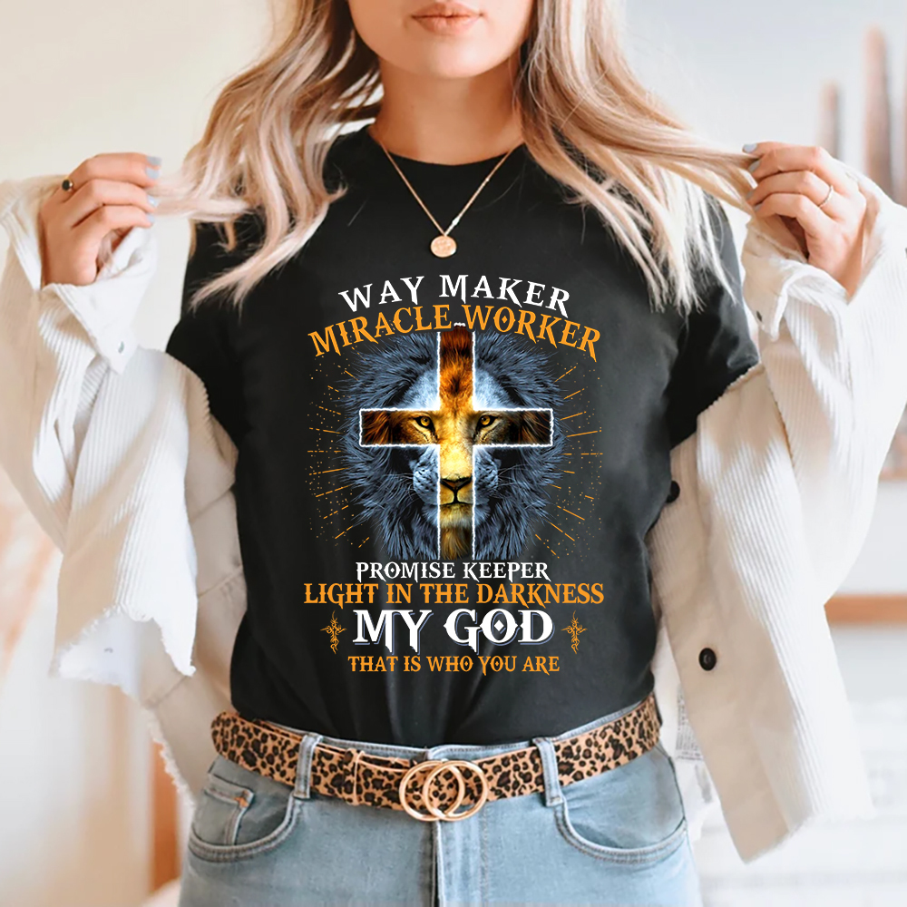 Lion Way Maker Miracle Worker Shirt