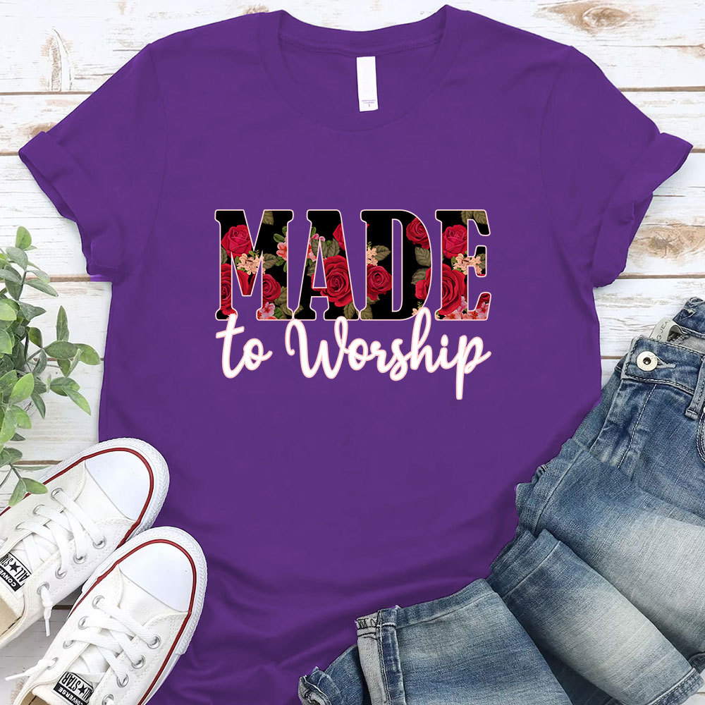 Made To Worship Christian T-Shirt