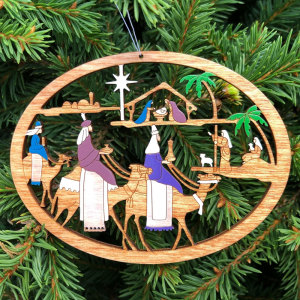 Image of Nativity Scene Christmas Ornament Christmas Tree Decoration