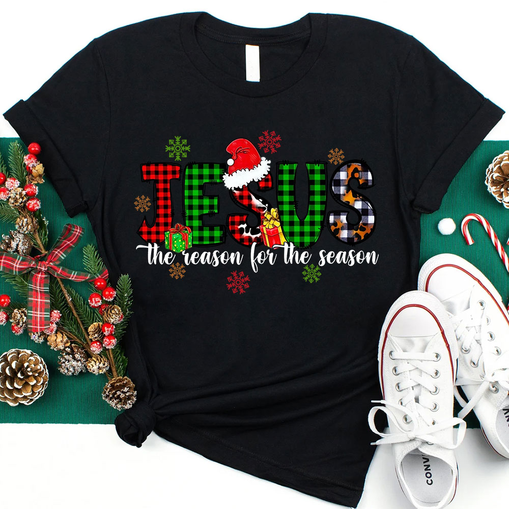 Jesus the Reason for the Season Christmas T-Shirt