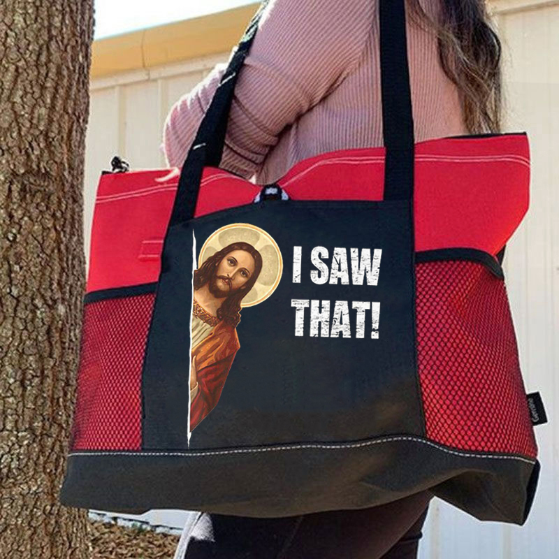I Saw That Tote Bag