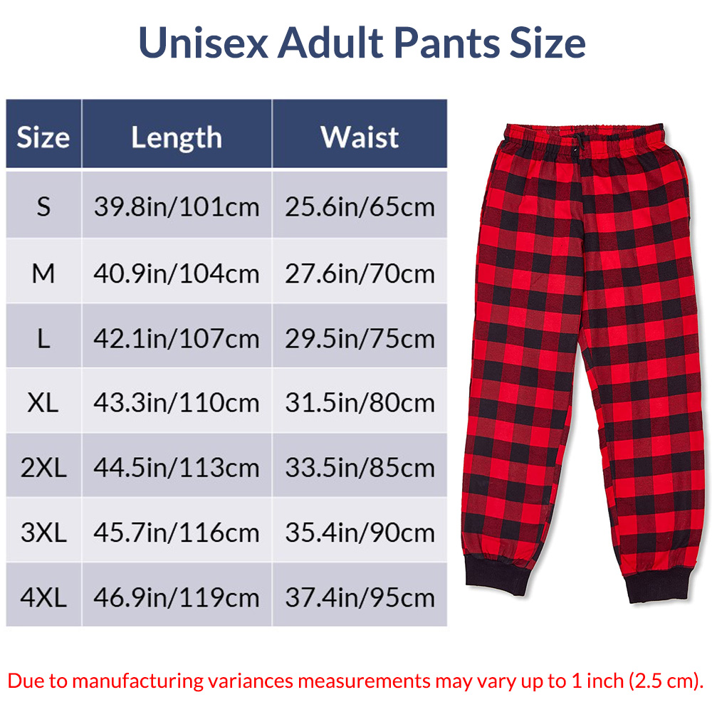 Buffalo Plaid Christmas Elastic Waist Pants