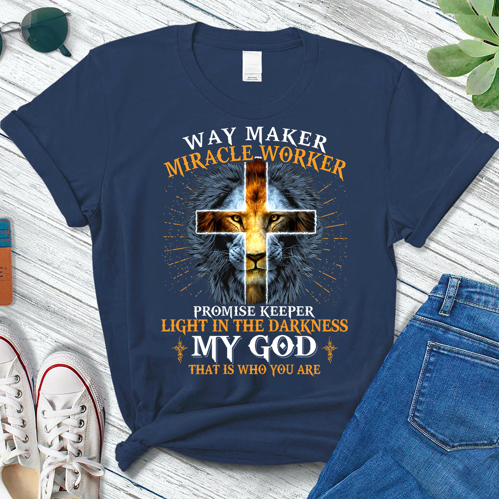 Lion Way Maker Miracle Worker Shirt