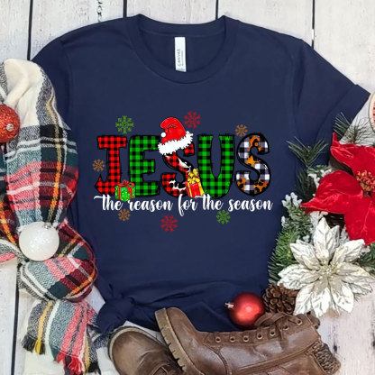 Jesus the Reason for the Season Christmas T-Shirt