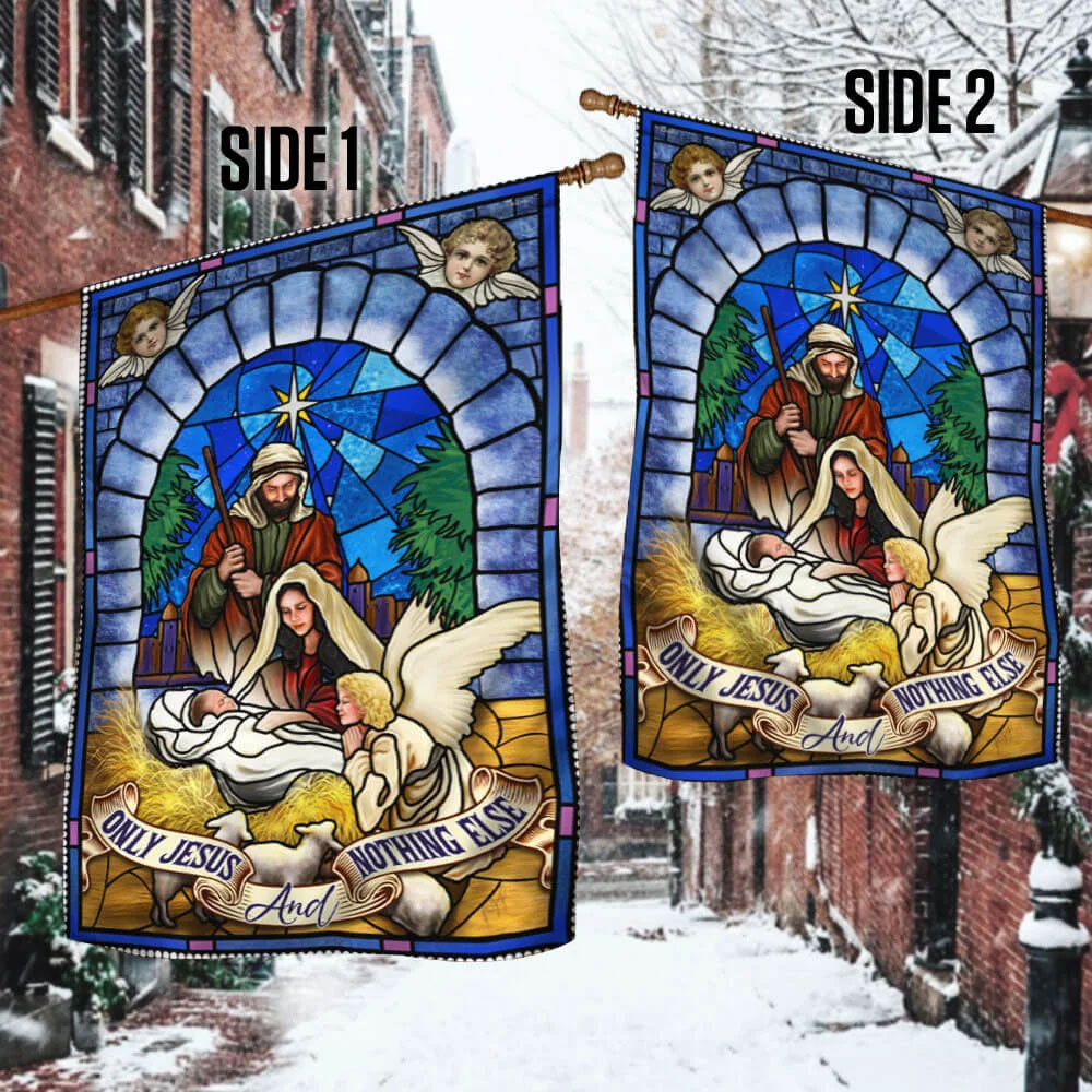 Only Jesus and Nothing Else Flag