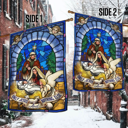 Only Jesus and Nothing Else Flag