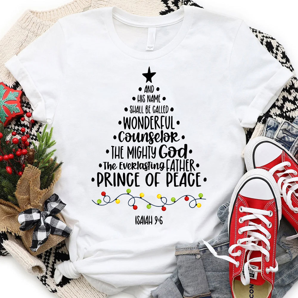 His Name Shall Be Jesus Christmas Shirt