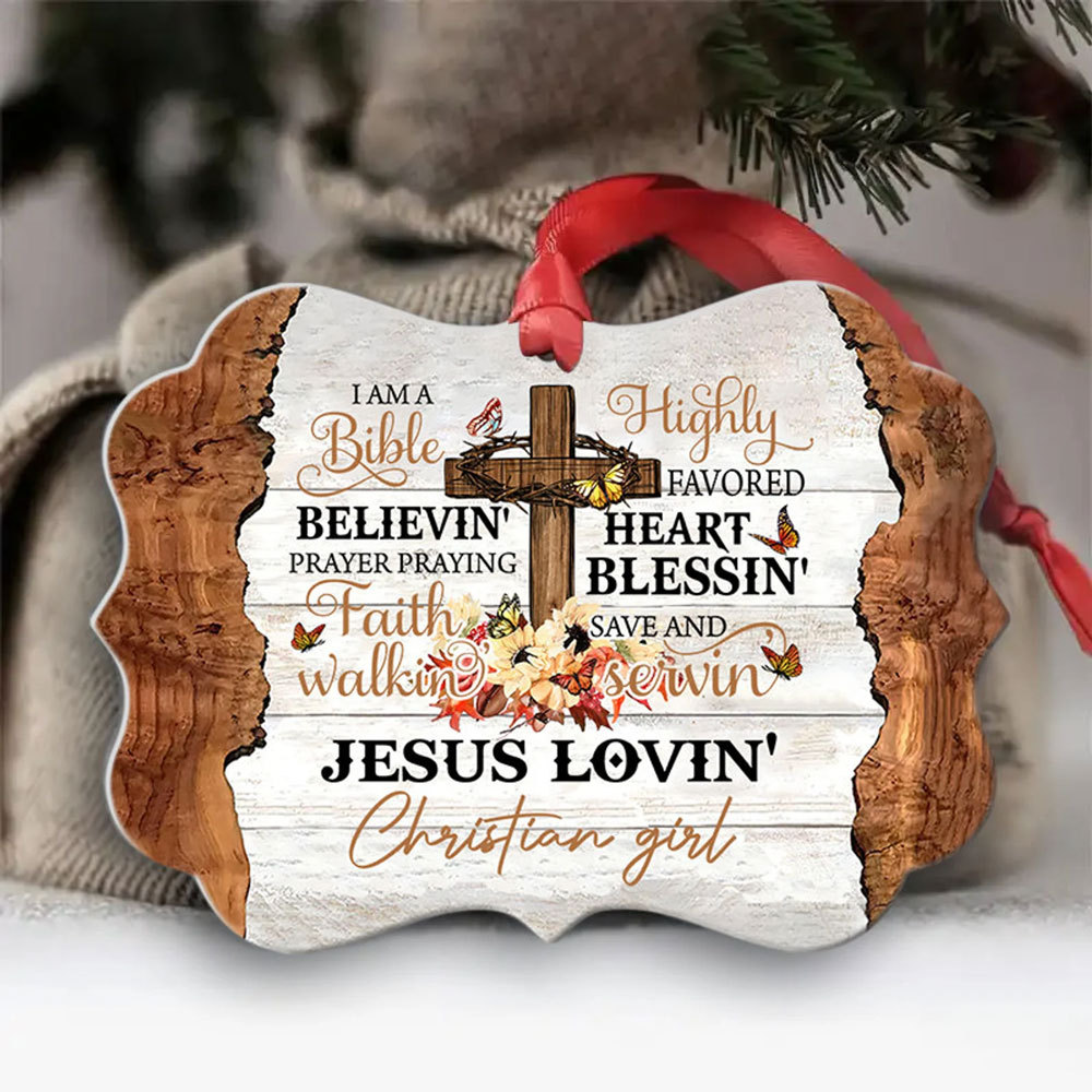 Christmas Jesus Lovin' Ornament