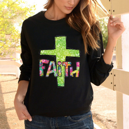Christian Clipart  Long Sleeve T-Shirt