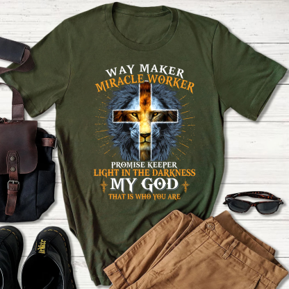 Lion Way Maker Miracle Worker Shirt