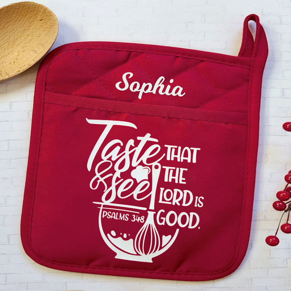 Personalized Christian Christian Pot Holder