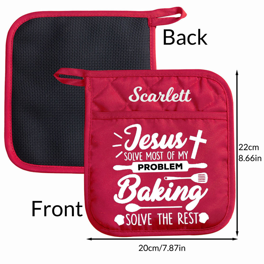 Personalized Christian Christian Pot Holder