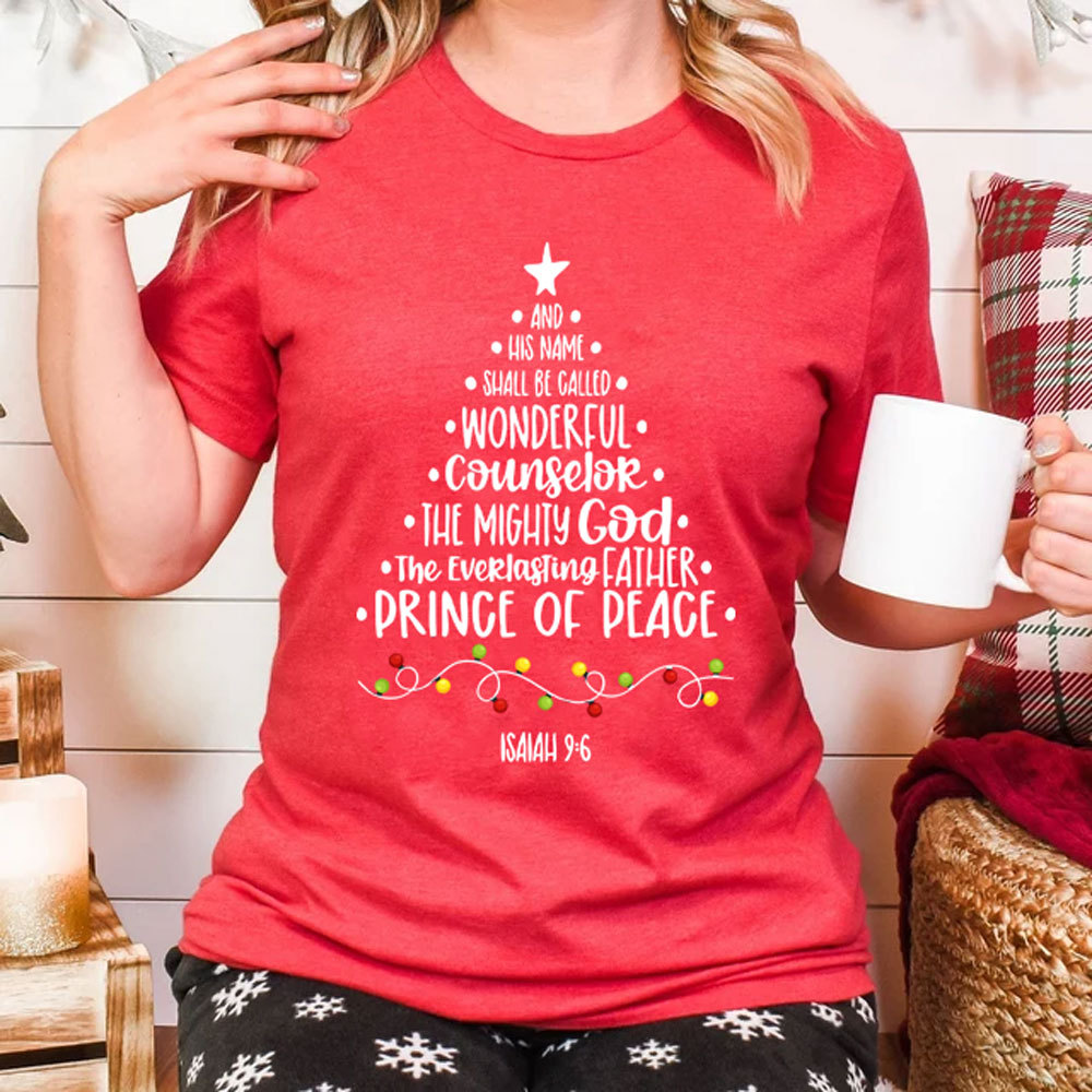 His Name Shall Be Jesus Christmas Shirt